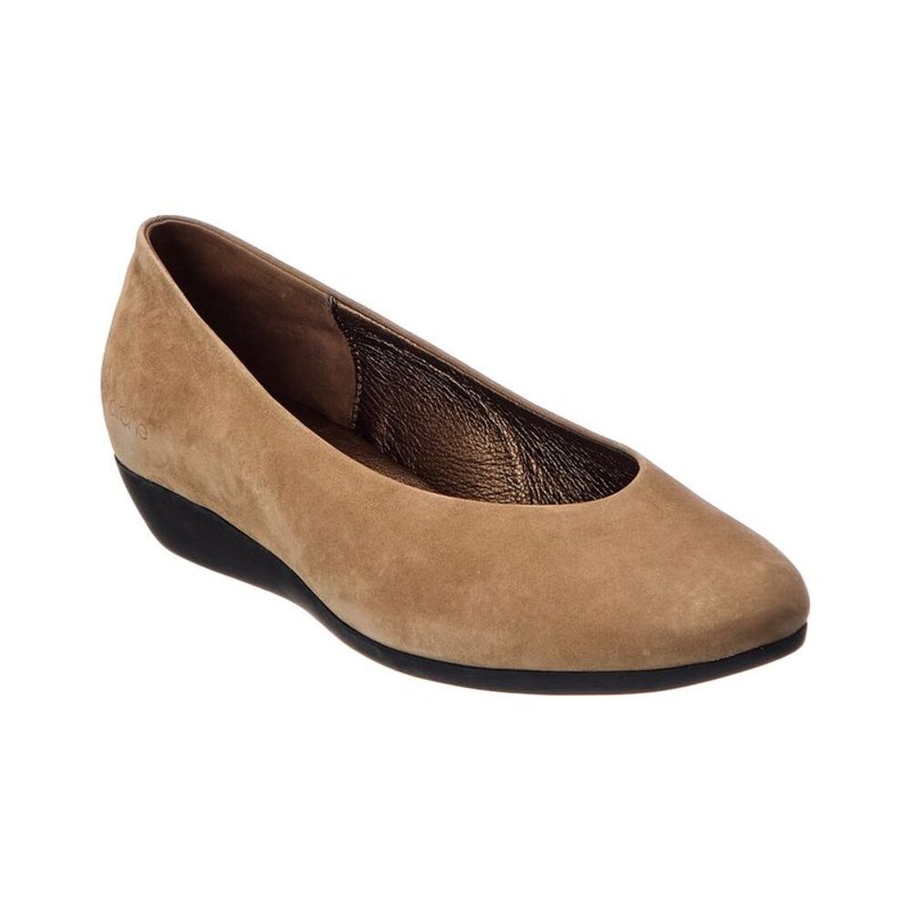 Arche Onyri Leather Flat, Beige